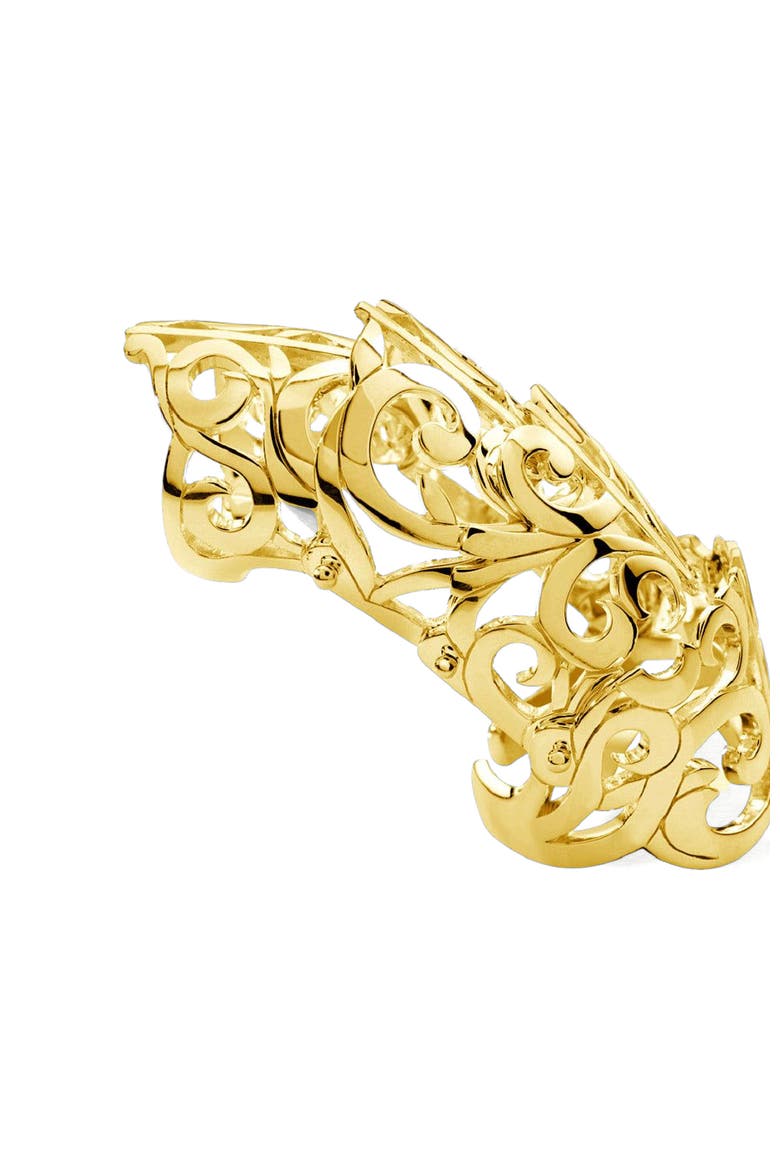 Elements Full Armour Ring, Main, color, Gold