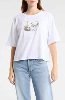 Hi Res Snoopy Pot of Gold Graphic T-Shirt
