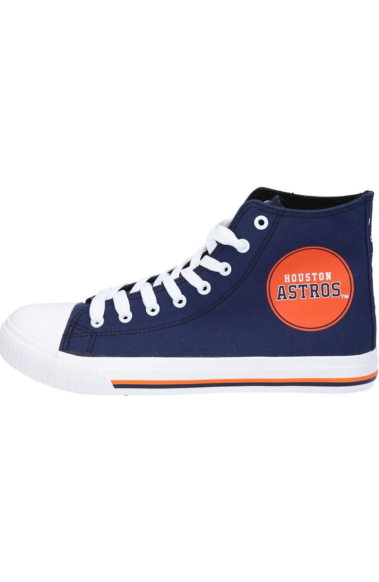 FOCO Men's FOCO Houston Astros High Top Canvas Sneakers, Alternate, color,