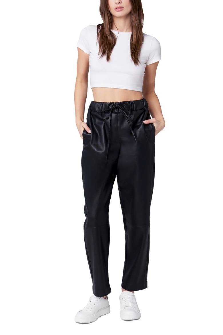 Pull On Drawstring Cocoon Pants, Alternate, color, NOWHERE ROAD