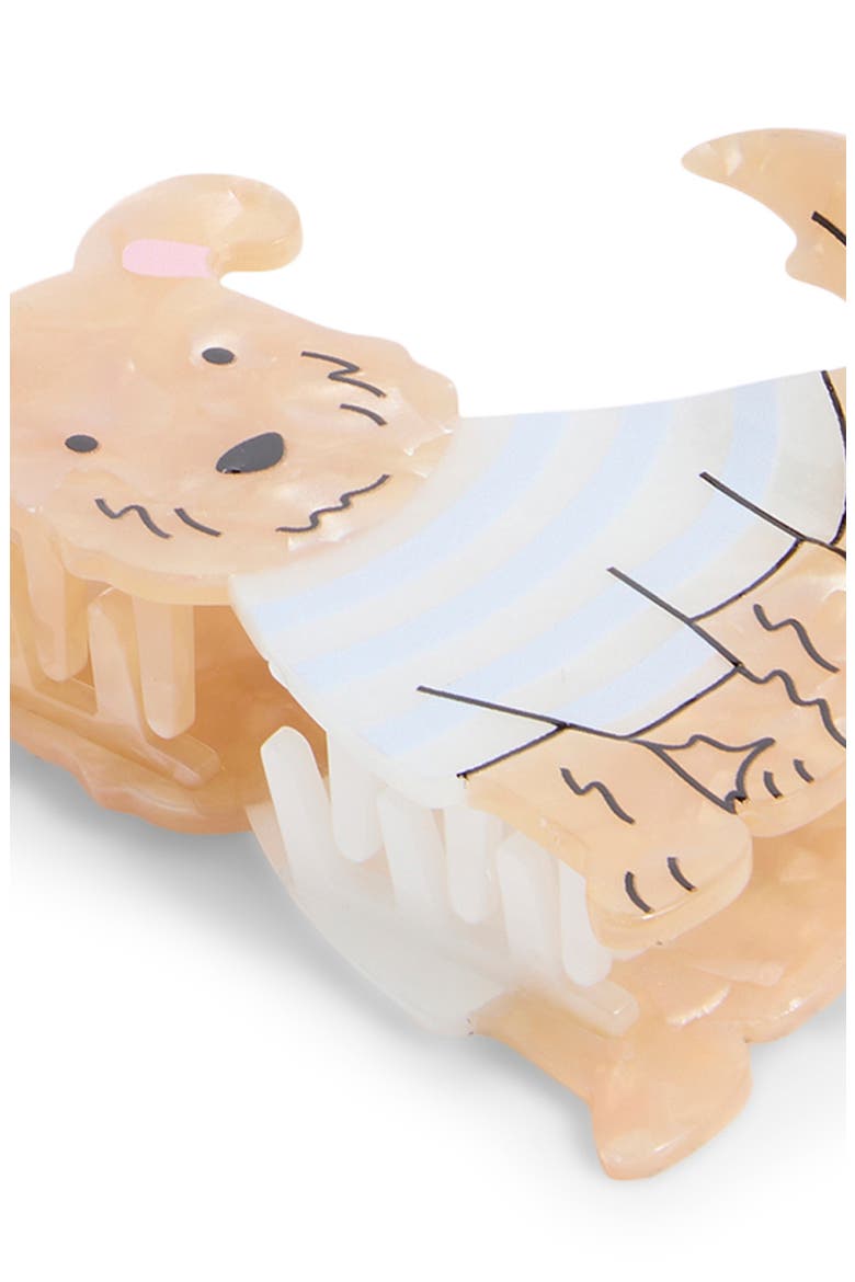 Italian Pup Assorted 2-Pack Claw Clips, Alternate, color, IVORY MULTI