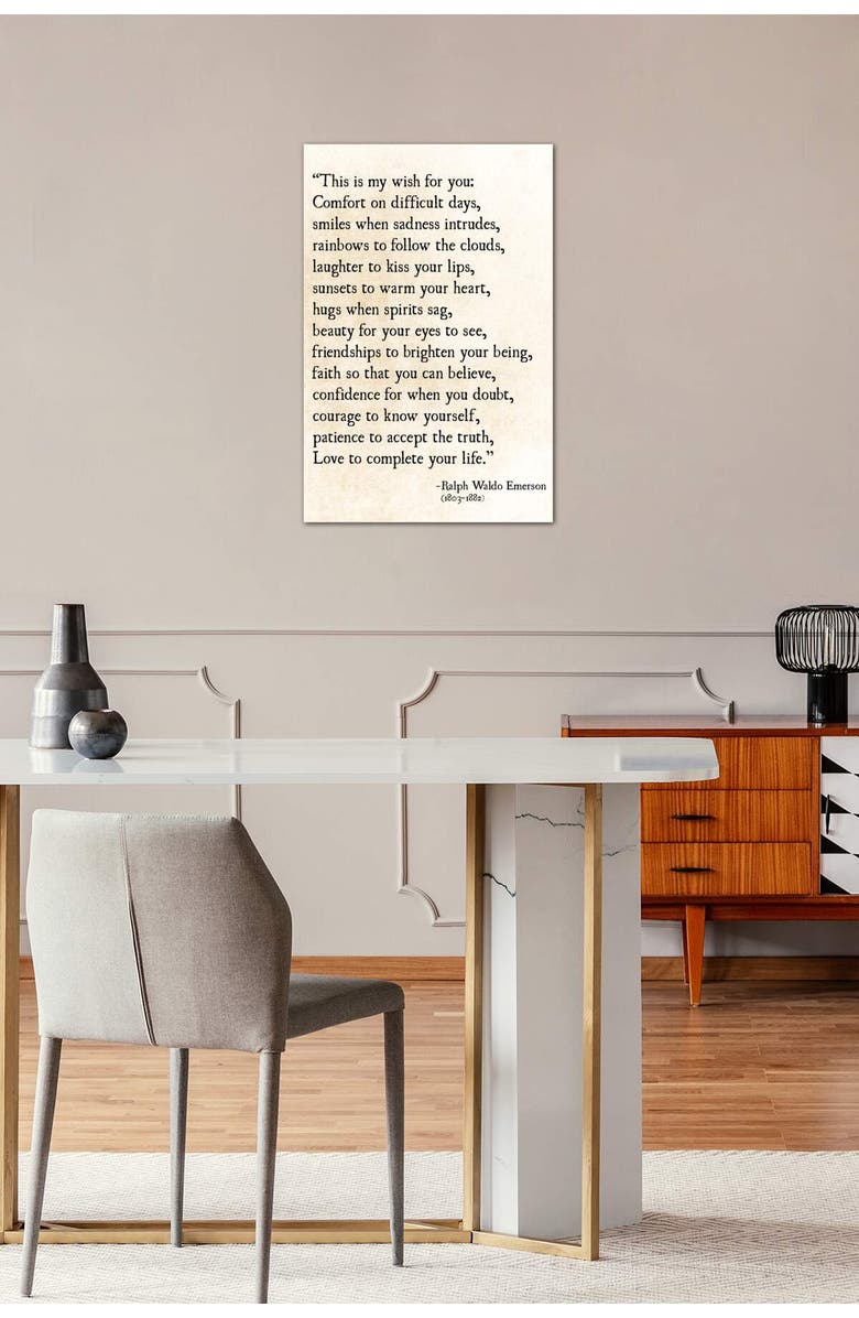 iCanvas My Wish For You by Debbra Obertanec Canvas Wall Art - 18" x 26", Alternate, color,