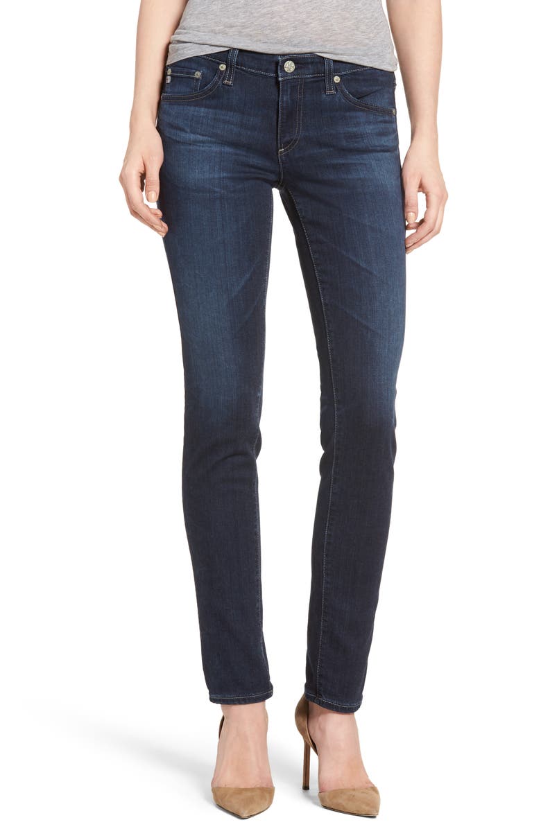 AG 'The Stilt' Cigarette Skinny Jeans, Alternate, color, 