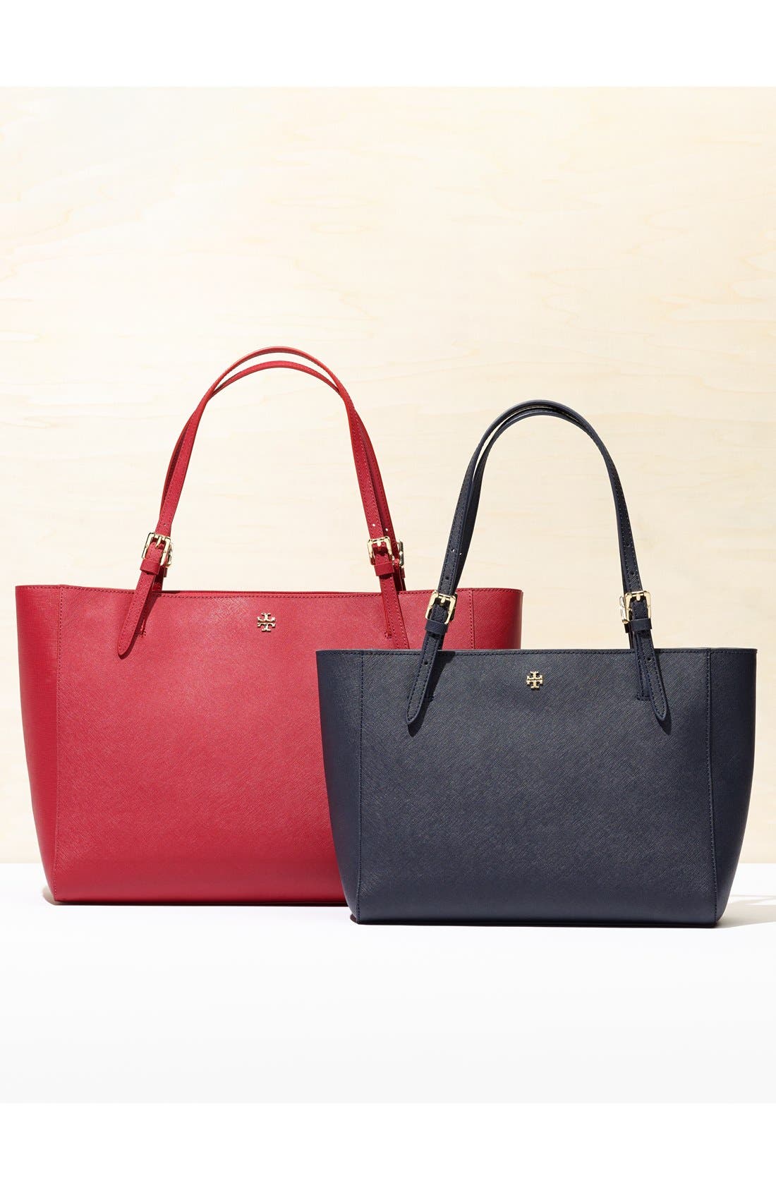 'York' Buckle Tote, Alternate, color, BLACK