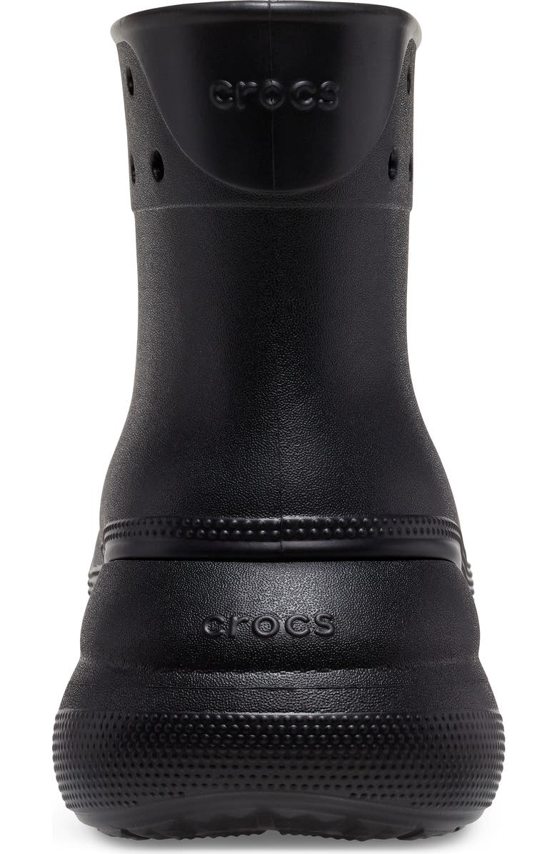 CROCS Gender Inclusive Crush Waterproof Platform Boot, Alternate, color,