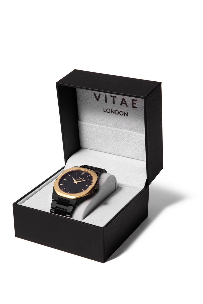 Ada Bracelet Watch, 42mm, Alternate, color, MIDNIGHT/ GOLD