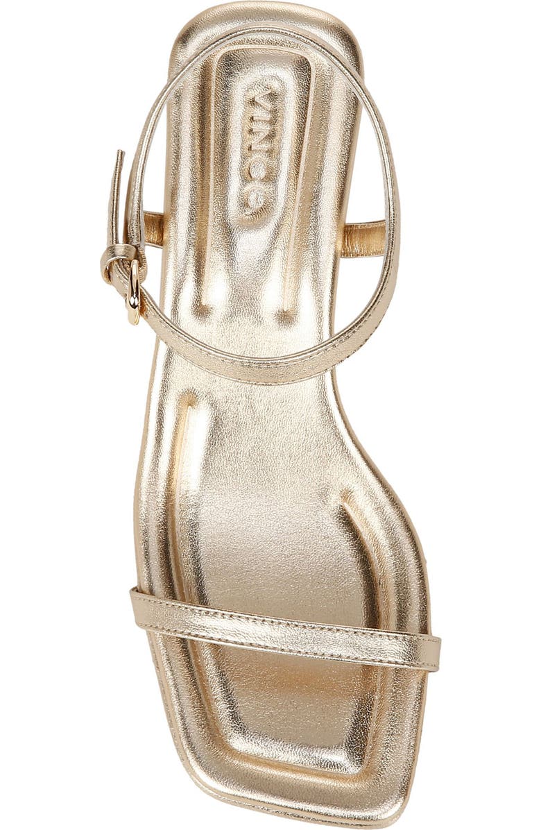 Vince Coco Ankle Strap Sandal, Alternate, color, Champagne