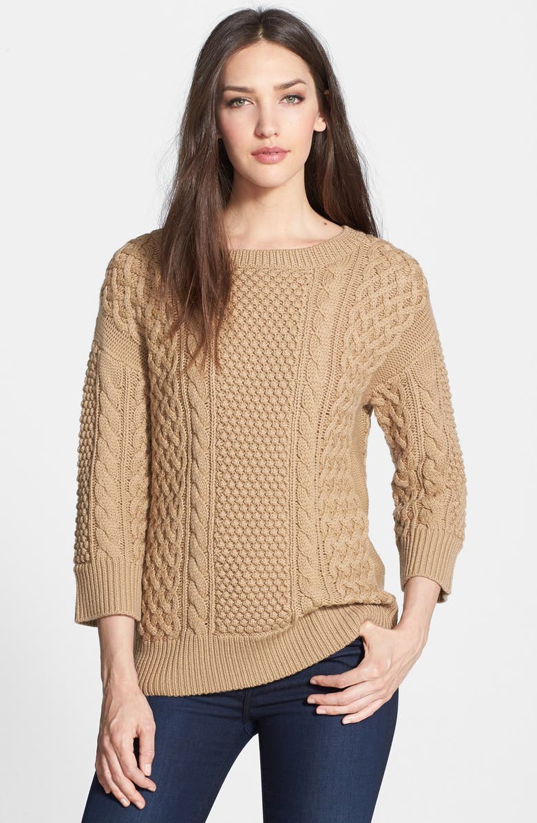 Trina Turk 'Haya' Merino Wool Sweater, Main, color, 