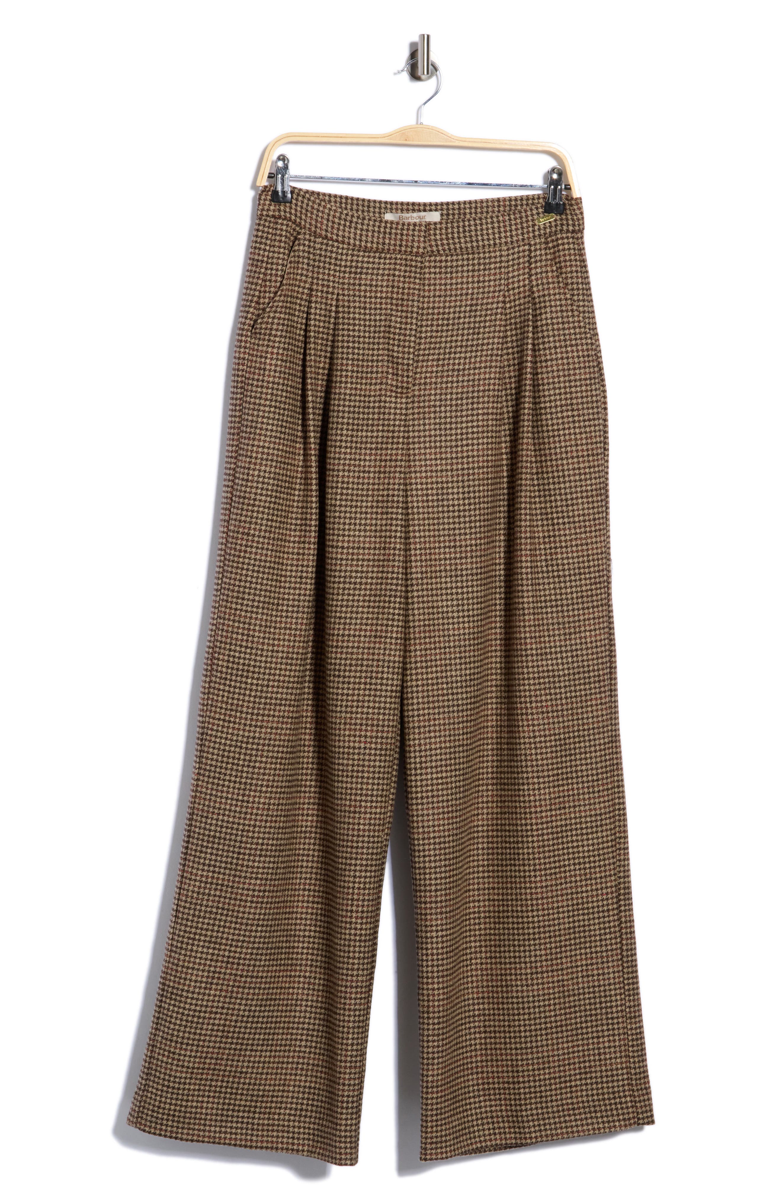 Sophia Wide Leg Wool Trousers