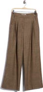 Barbour Sophia Wide Leg Wool Trousers