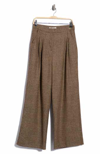 Sophia Wide Leg Wool Trousers