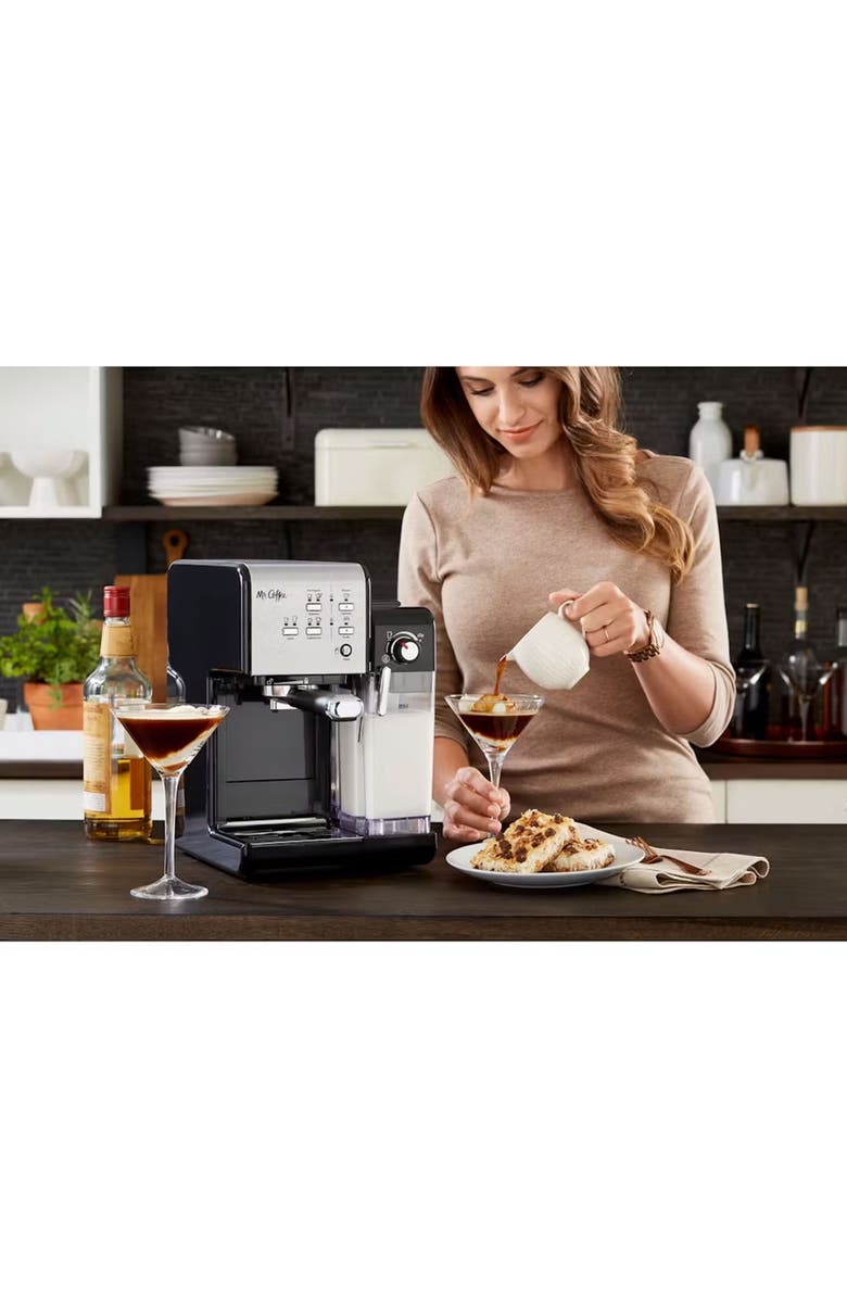 Mr. Coffee OneTouch CoffeeHouse Espresso and Cappuccino Machine, Alternate, color, 