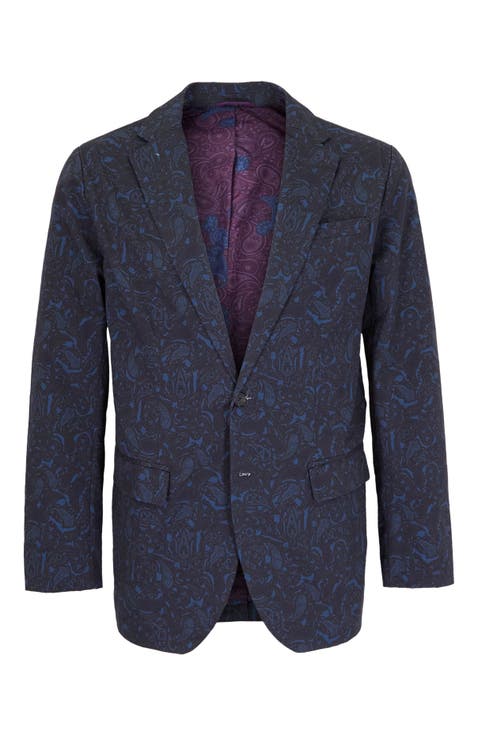 Hadrian Stretch Cotton Blazer