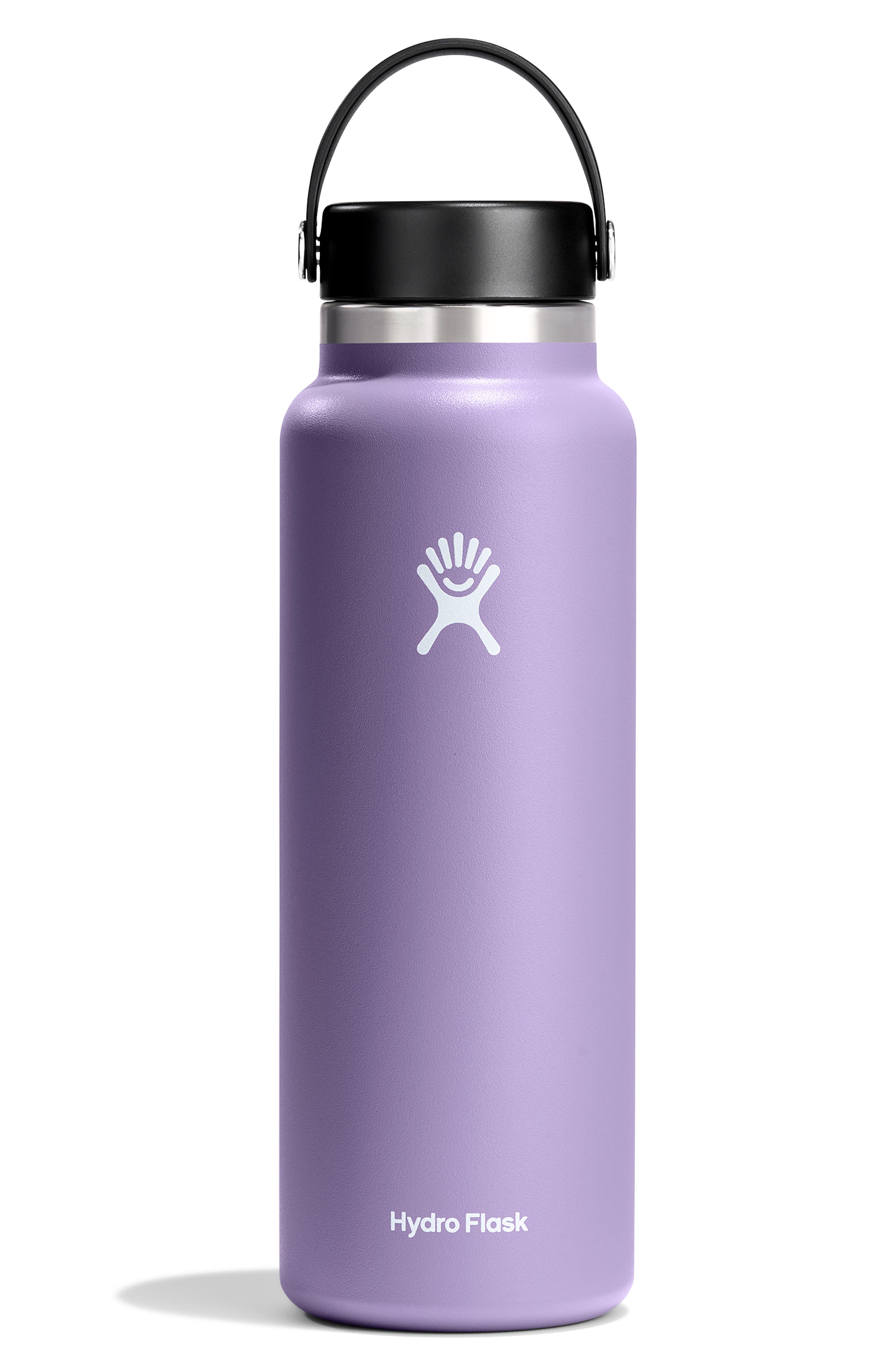 40-Ounce Wide Mouth Cap Water Bottle