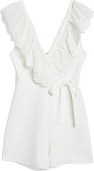 Topshop Sara Broderie Romper