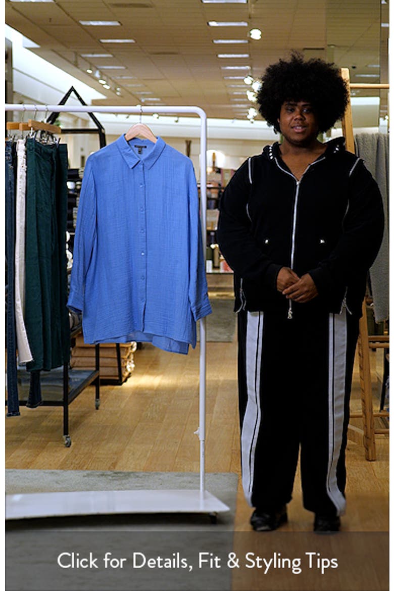 Stripe Organic Cotton Button-Up Shirt video