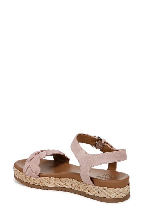 Naturalizer Neila Ankle Strap Platform Sandal In Cameo Blush Pink