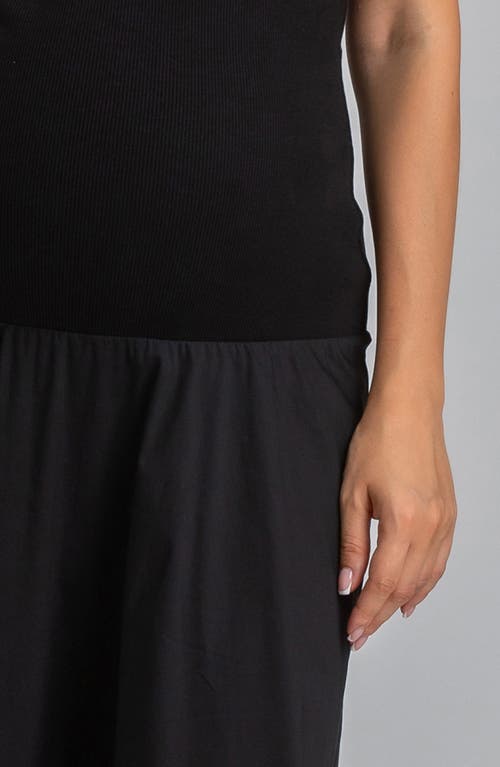 Pietro Brunelli Maternity Sleeveless Drop Waist Maternity Dress