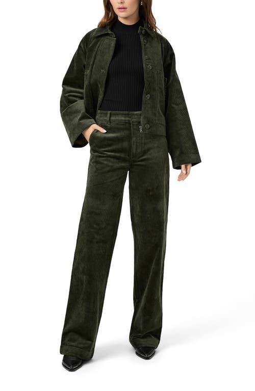 PAIGE PAIGE DANIELLE STRETCH COTTON CORDUROY PANTS