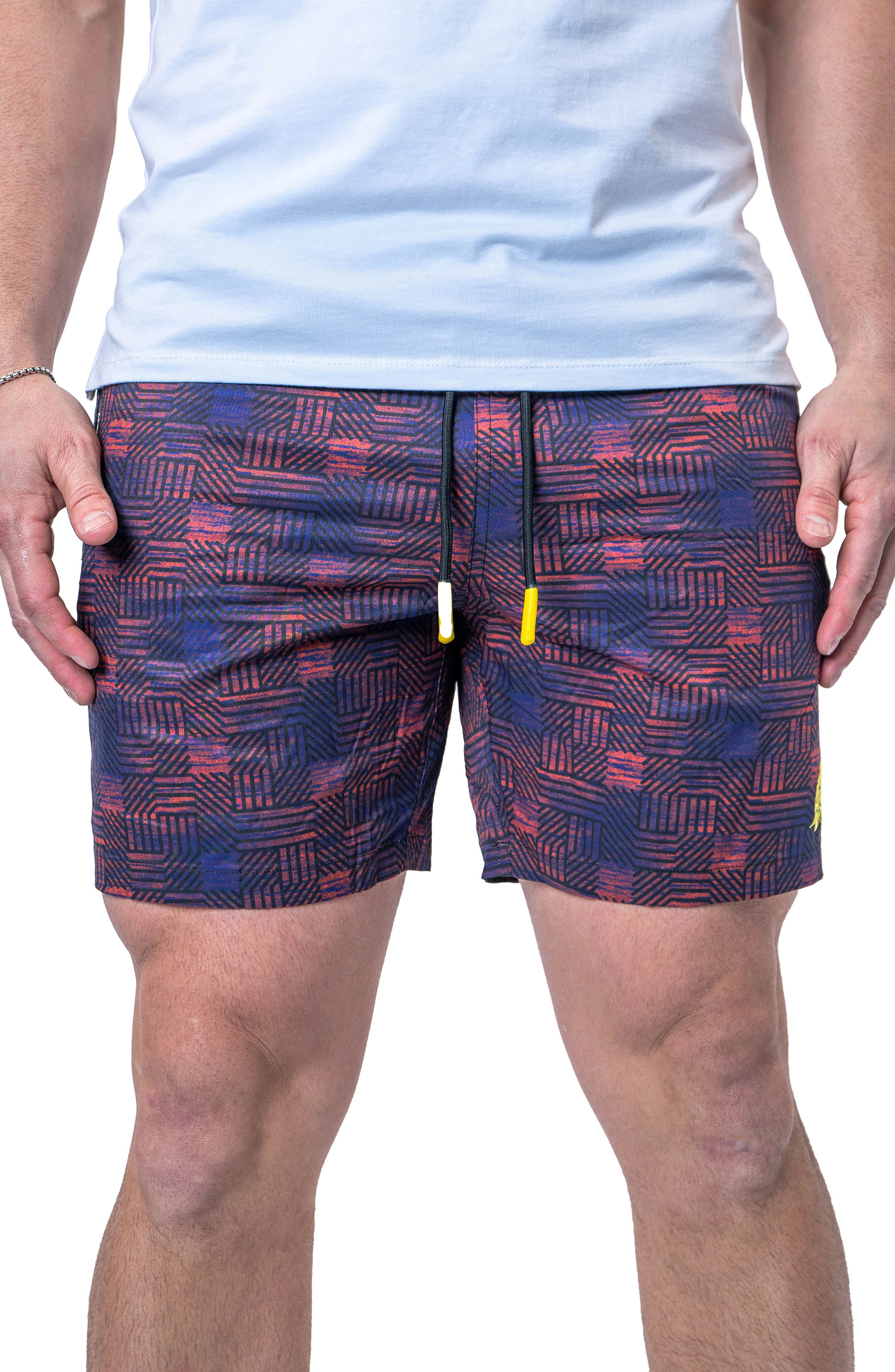 Swim Lion Circuit Multi Swim Trunks