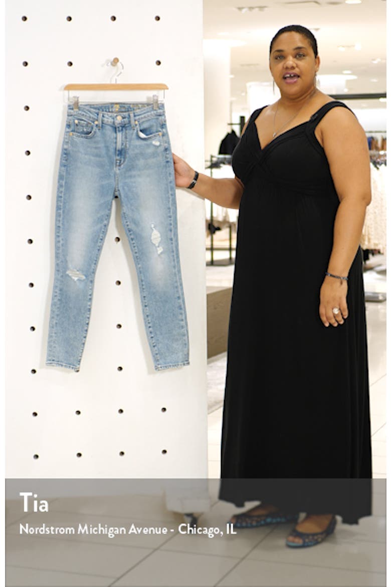 High Waist Ankle Skinny Jeans video