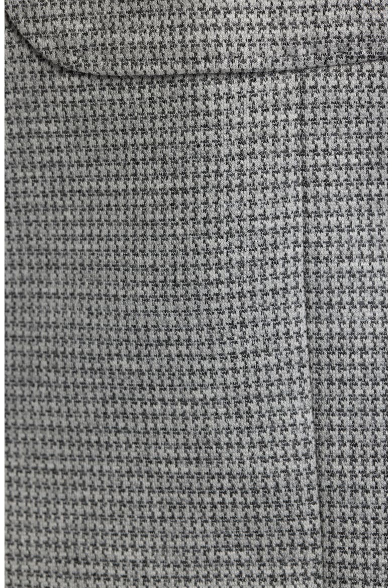 Henrik Trim Fit Grey Microcheck Knit Sport Coat, Alternate, color, GREY HEATHER HOUNDSTOOTH