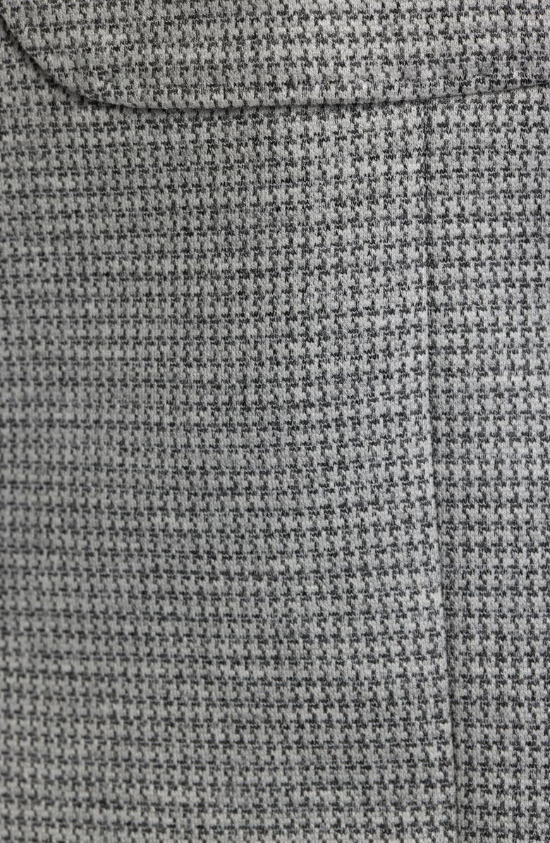 Nordstrom Henrik Trim Fit Grey Microcheck Knit Sport Coat, Alternate, color, 