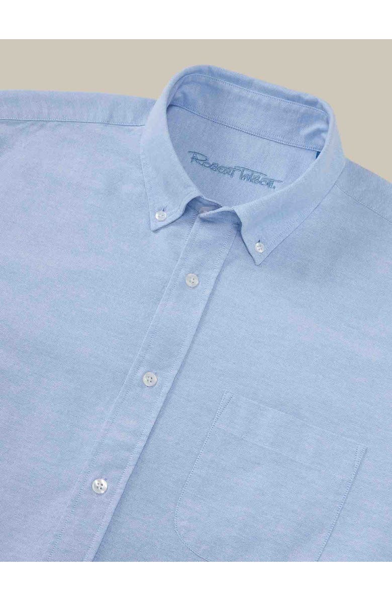 Robert Talbott Harrison Button Down Oxford Shirt, Alternate, color, Light Blue