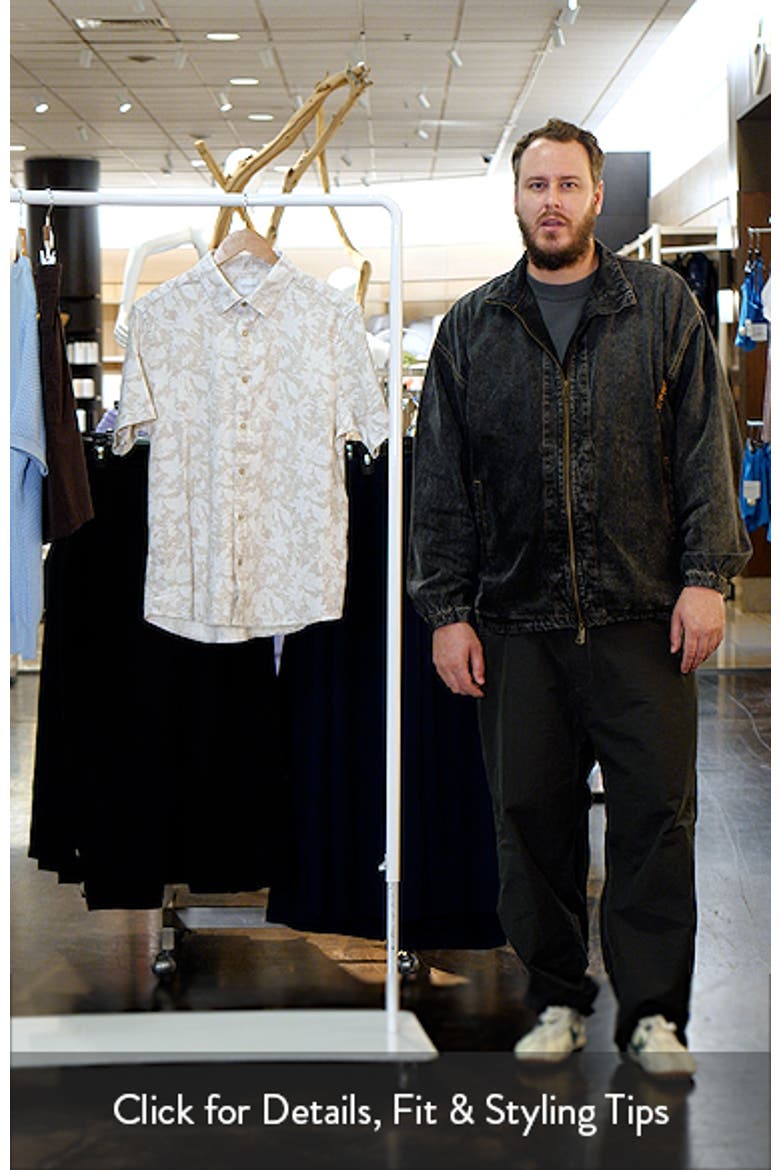 Silas Short Sleeve Stretch Button-Up Shirt video