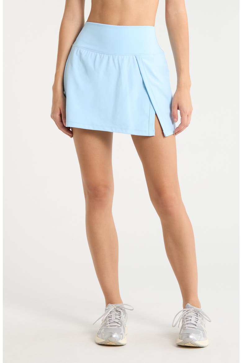 The Coco Side Slit Skort, Main, color, SKY