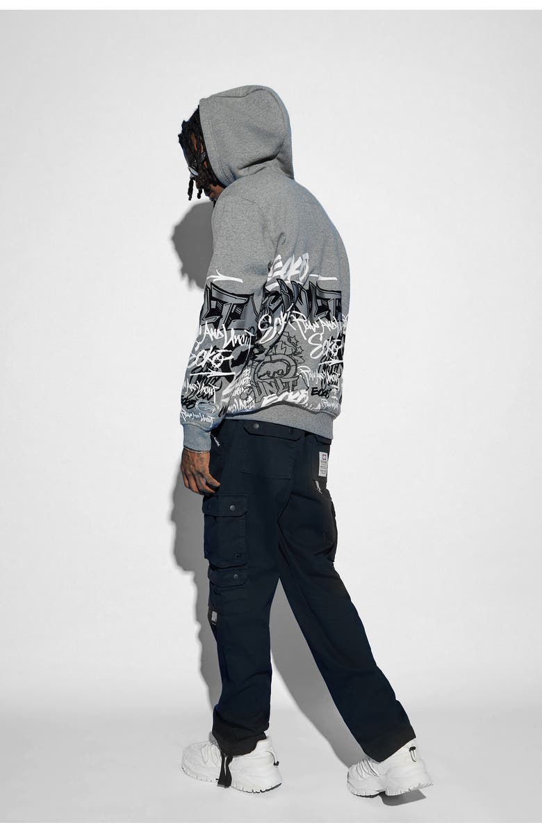 Ecko Unltd. Broken Twill Cargo Pant, Main, color, Black