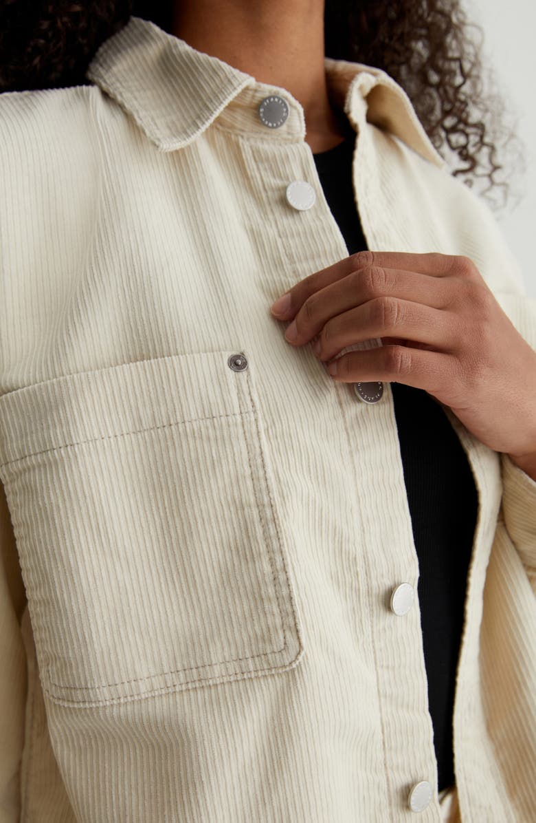 AG Anabelle Corduroy Overshirt, Alternate, color, 