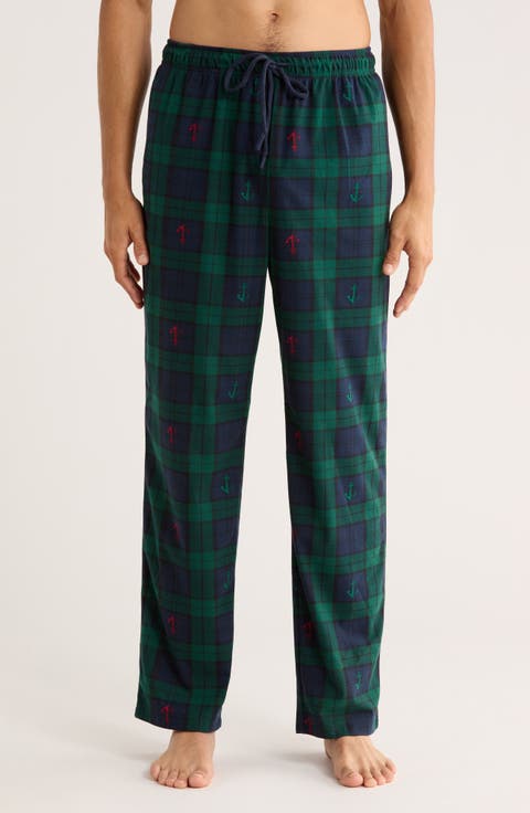 Plaid Fleece Pajama Pants