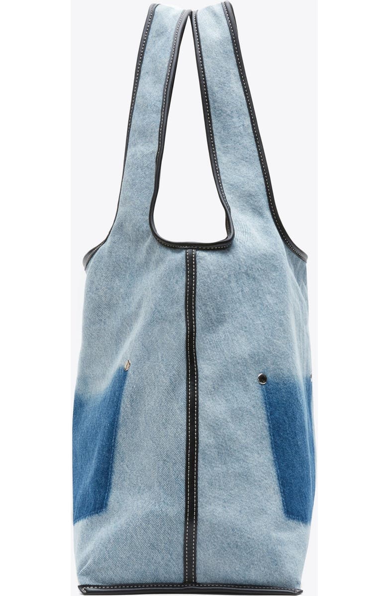 3.1 Phillip Lim Ghost Patch Market Tote Bag, Alternate, color, Light Denim