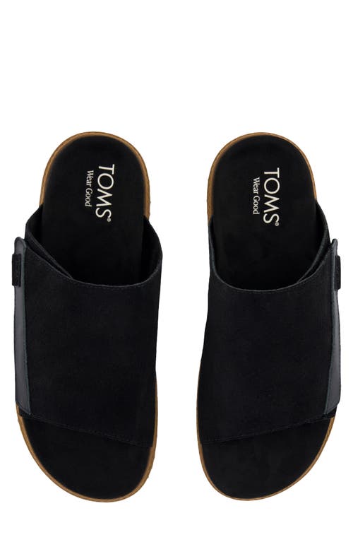 Toms Danilo Slide Sandal In Black