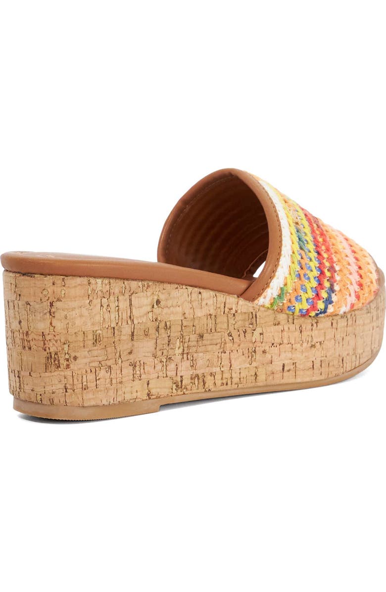 Dune London Kissess Slide Sandal, Alternate, color, Multi