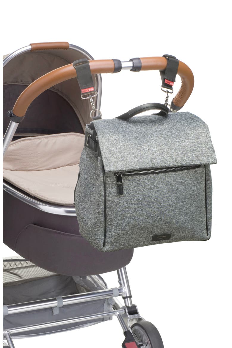 St. James Convertible Diaper Bag, Alternate, color, GREY