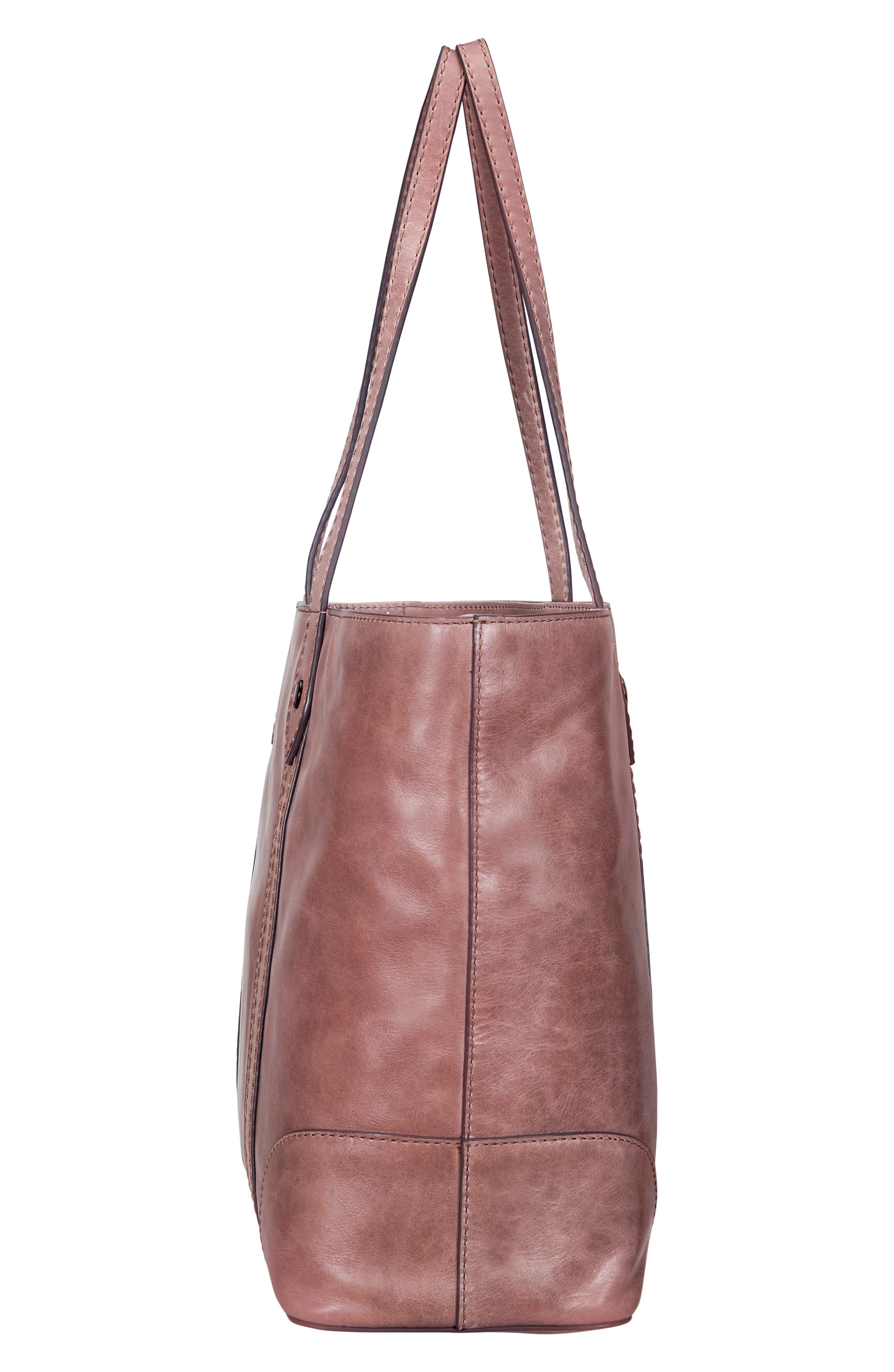Frye Melissa Shopper Tote Bag, Alternate, color, Mushroom