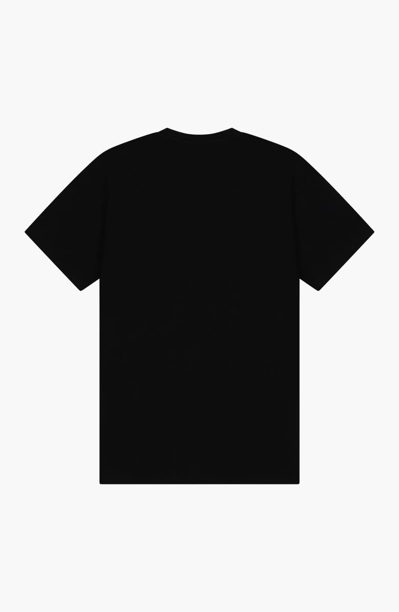 Roberto Vino Milano Front Slim fit Tee, Alternate, color, Black