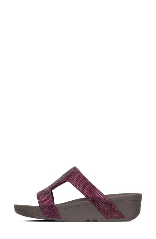 Fitflop Marli Slide Sandal In Wild Aubergine