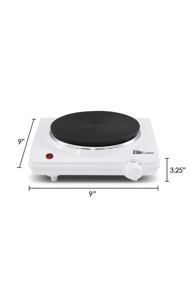 MAXI-MATIC Elite Cuisine Electric Single Buffet Burner, Alternate, color,