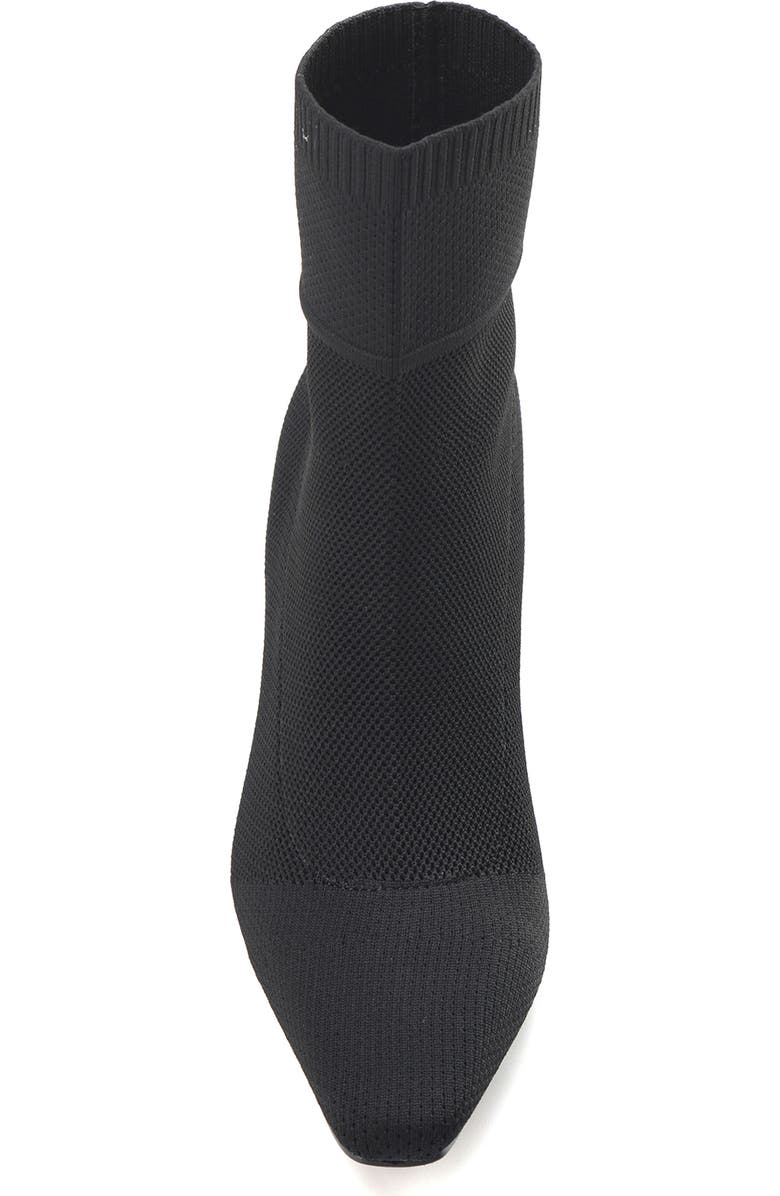 NINETY UNION Sidney Block Heel Sock Bootie, Alternate, color, Black