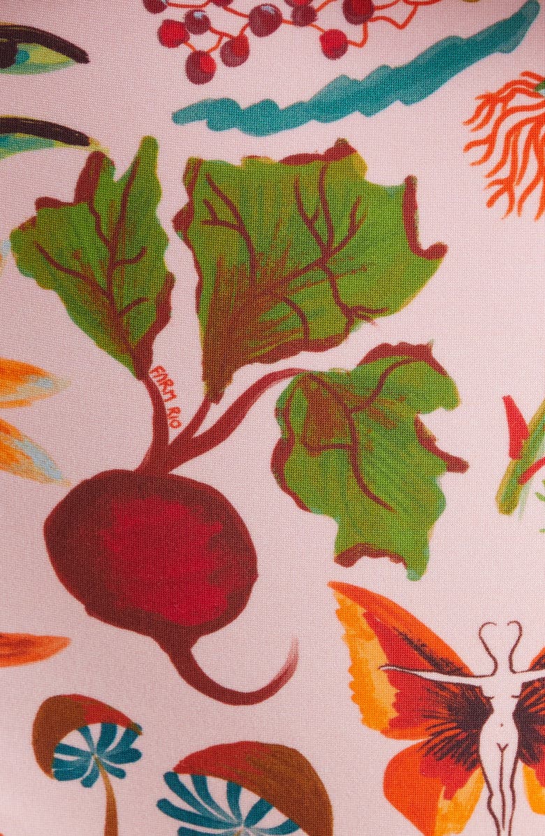 FARM Rio Bright Farm Cutout One-Piece Swimsuit, Alternate, color, 