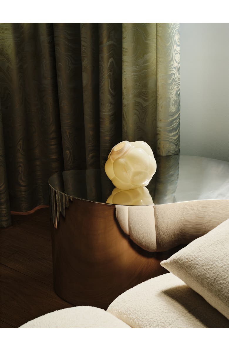 Kosta Boda Berry Tales Crystal Décor, Alternate, color, Cream