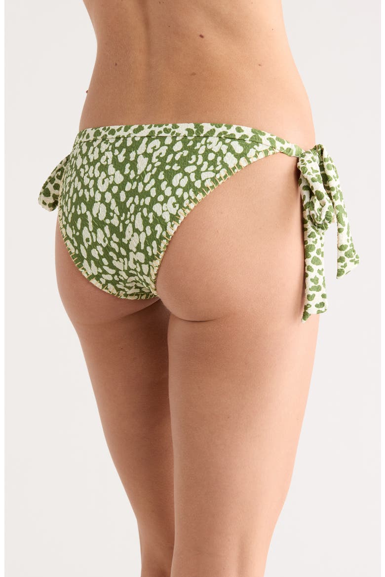 Reversible Side Tie Bikini Bottoms, Alternate, color, LIME GREEN