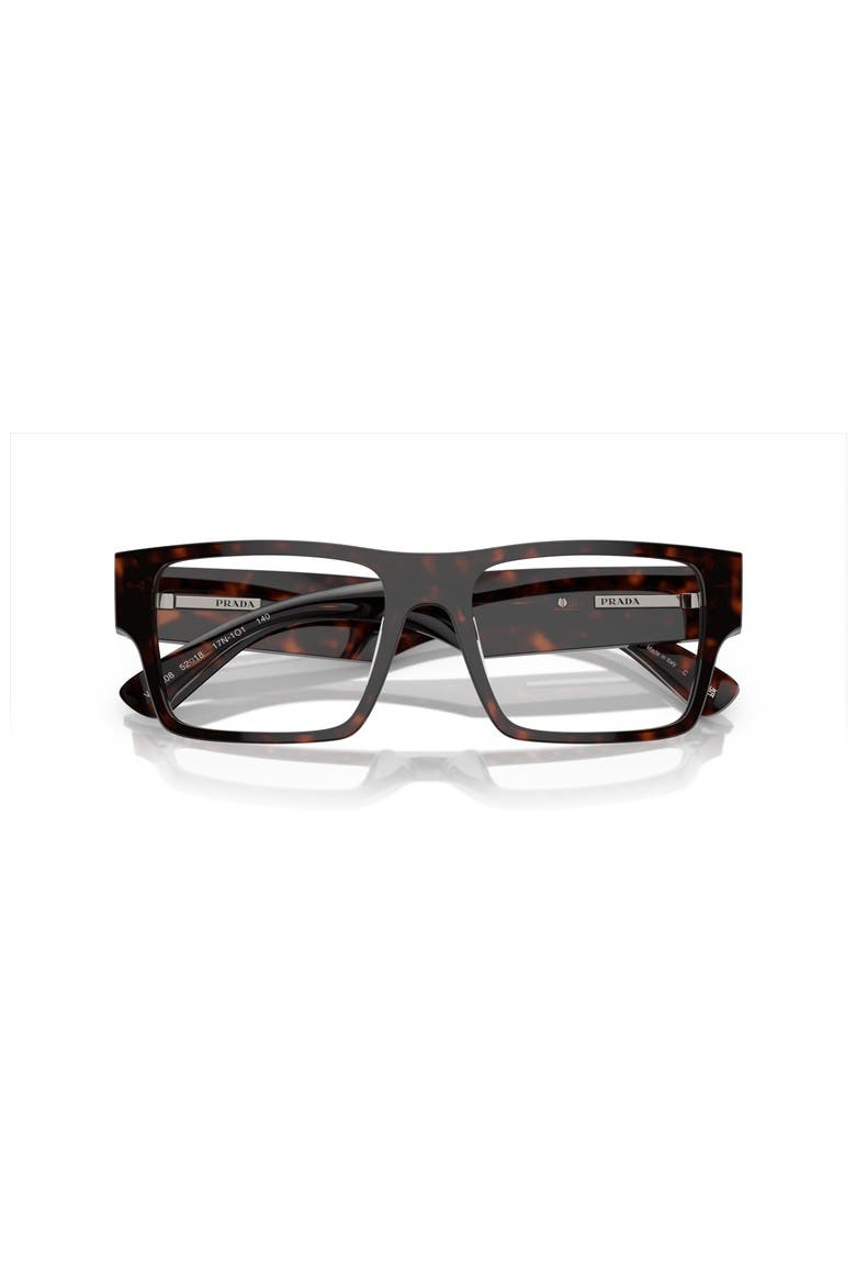 54mm Rectangle optical glasses, Alternate, color, Tortoise
