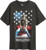 Merch Traffic Springsteen Cotton Graphic T-Shirt
