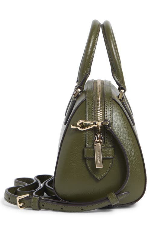 Kate Spade New York Madison Saffiano Leather Small Satchel In Green