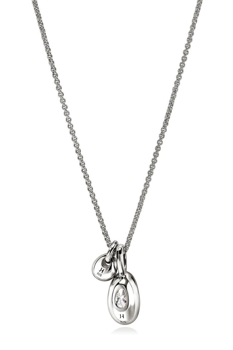 JH Lovestruck™ Pendant Necklace, Sterling Silver, Diamond, 3.25ct., Alternate, color, SILVER