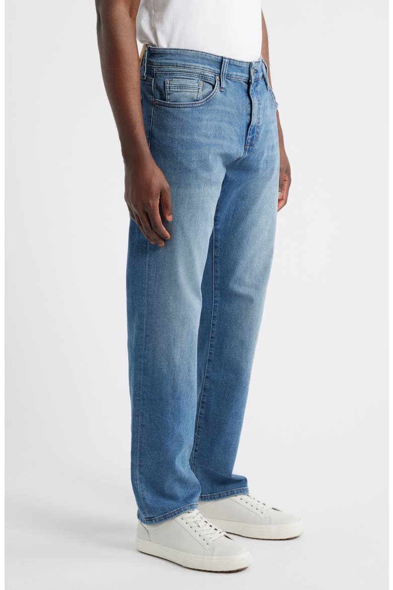 Matt Relaxed Straight Leg Jeans, Alternate, color, LIGHT BLUE WILLIAMSBURG